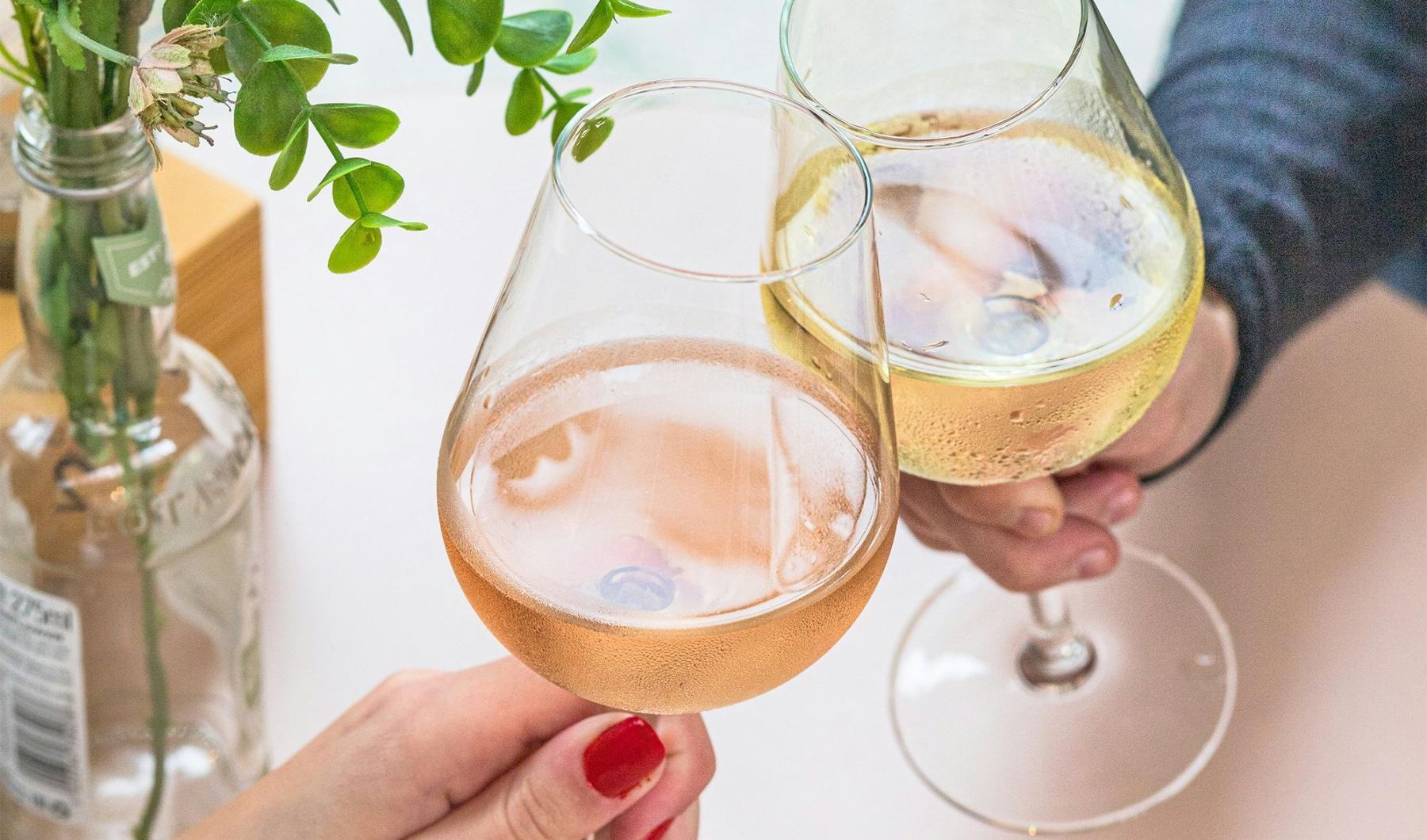 Elegance everywhere you look a people holding glasses of wine